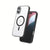 FLOLAB Surtect Tri-Fusion Magnetic for iPhone 16 Series Phone Case Black Frame Black Magsafe Matte Translucent