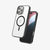 FLOLAB Surtect Tri-Fusion Magnetic for iPhone 16 Series Phone Case Black Frame Black Magsafe Matte Translucent