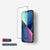 NanoArmour iPhone 13 mini Screen Protector Antimicrobial Anti-Dust Edge-to-Edge Blue Light Blocker