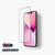 FLOLAB NanoAmour iPhone 13 Anti Glare Screen Protector Antimicrobial Anti-Dust Edge-to-Edge